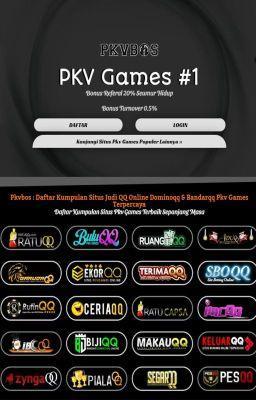 Kumpulan Situs Judi Pkv Games Terbaik Dan Terpercaya